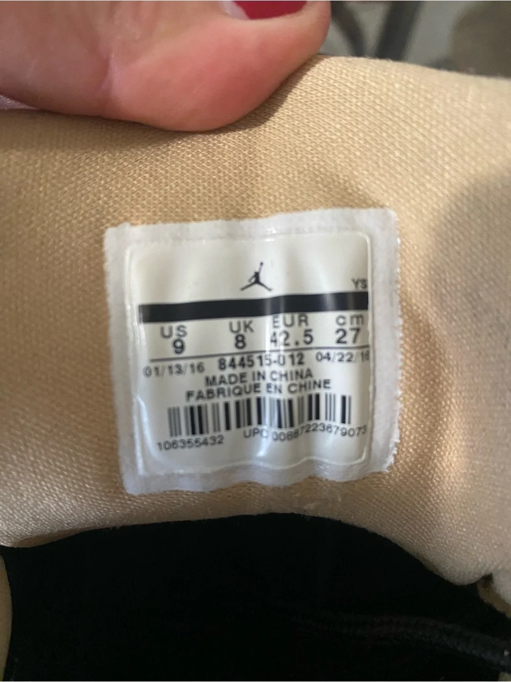 Jordan Black and White Jumpman Knit Trainers